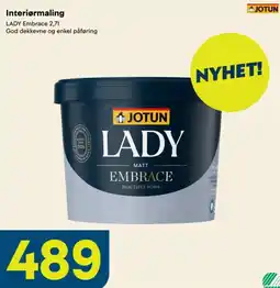 Maxbo Jotun lady embrace tilbud
