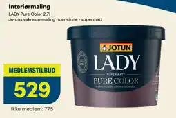 Maxbo Jotun lady pure color tilbud