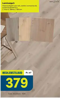 Maxbo Berry Alloc Laminatgulv tilbud