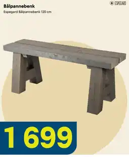 Maxbo Espegard Bålpannebenk tilbud