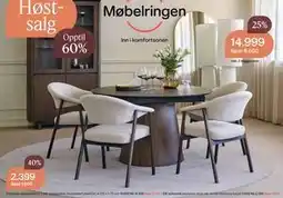 Møbelringen Portbello spisebord tilbud