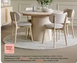 Møbelringen Stilo spisestol tilbud