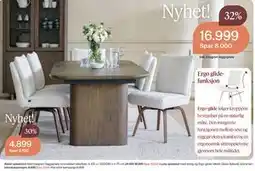 Møbelringen Aldon spisebord tilbud