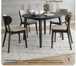 Møbelringen Kato spisestol tilbud