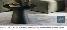 Møbelringen Portbello sofabord tilbud