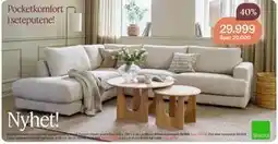 Møbelringen Asti hjørnesofa tilbud