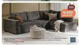 Møbelringen Maemo hjørnesovesofa tilbud