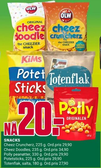 Europris Snacks tilbud