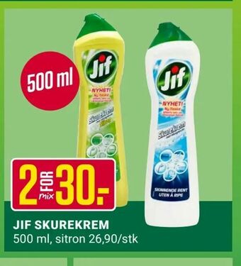 Europris Jif skurekrem tilbud
