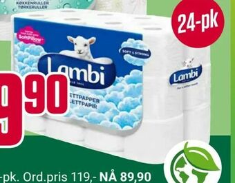 Europris LAMBI. tilbud