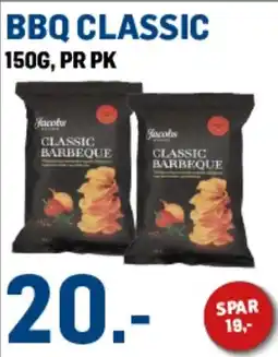 Price Lagerbutikk Jacobs BBQ Classic tilbud