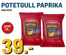 Price Lagerbutikk Maarud Potetgull Paprika tilbud