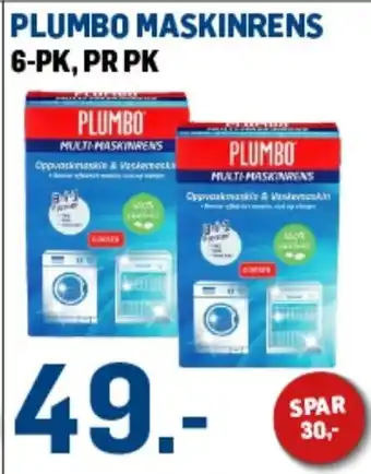 Plumbo multi-maskinrens