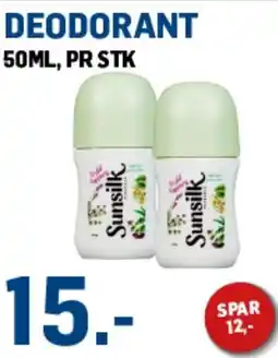 Price Lagerbutikk Sunsilk deodorant tilbud
