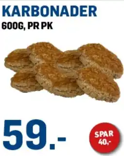 Price Lagerbutikk Karbonader tilbud