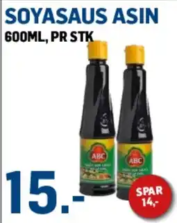 Price Lagerbutikk ABC Soyasaus Asin tilbud