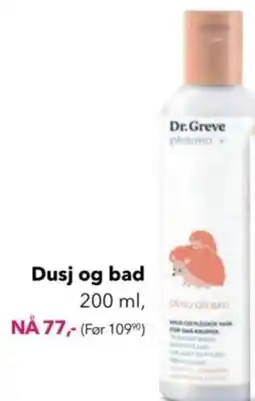 Apotek 1 Dr. Greve Dusj og bad tilbud