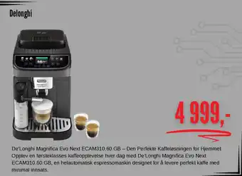 De'Longhi Magnifica Evo Next ECAM310.60.GB