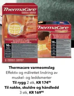 Apotek 1 Thermacare varmeomslag tilbud