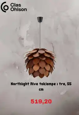 Clas Ohlson Clas Ohlson Northlight Alive taklampe i tre tilbud