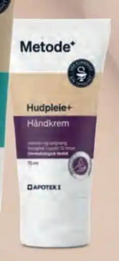 Apotek 1 Metode+ Håndkrem tilbud