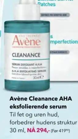 Apotek 1 Avène Cleanance AHA eksfolierende serum tilbud