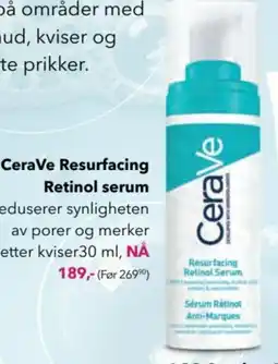 Apotek 1 CeraVe Resurfacing Retinol serum tilbud