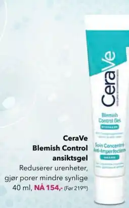 Apotek 1 CeraVe blemish control ansiktsgel tilbud