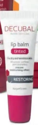 Apotek 1 Decubal Restoring Lips & Dry Spots balm tilbud