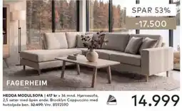 Skeidar Fagerheim Hedda Modulsofa tilbud