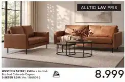 Skeidar Westin 3-seter tilbud