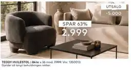 Skeidar Teddy hvilestol tilbud
