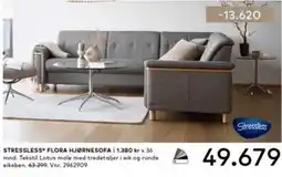 Skeidar Stressless Flora hjørnesofa tilbud