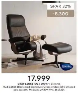 Skeidar Stressless View Lenestol tilbud
