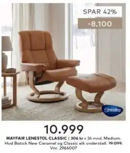 Skeidar Stressless Mayfair Lenestol Classic tilbud