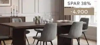 Skeidar Groove spisebord tilbud