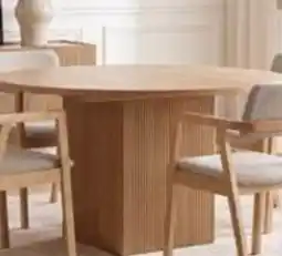 Skeidar Wave rundt spisebord tilbud