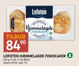 Coop Mega Lofoten Hjemmelagde Fiskekaker tilbud