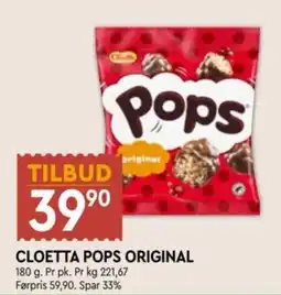 Coop Mega Cloetta Pops Original tilbud