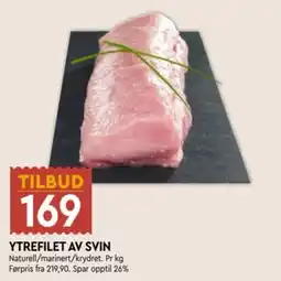 Coop Mega Ytrefilet av svin tilbud
