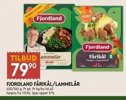 Coop Mega FJORDLAND FÅRIKÅL/LAMMELÅR tilbud