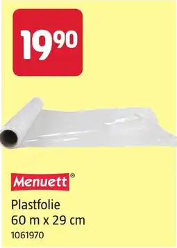 Jula Menuett Plastfolie tilbud