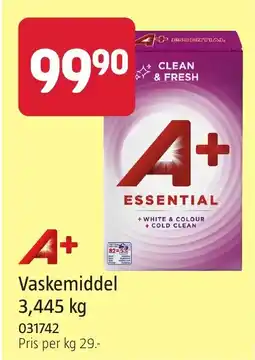 Jula A+ Vaskemiddel tilbud