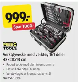 Jula MeeC Tools Verktøyveske med verktøy tilbud