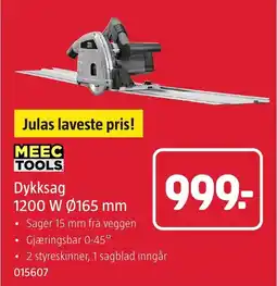 Jula MeeC Tools Dykksag tilbud
