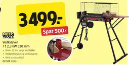Jula MeeC Tools Vedkløyver tilbud