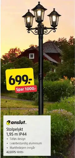 Jula anslut Stolpelykt tilbud