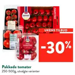 Jacobs Pakkede tomater tilbud