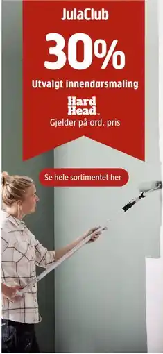 Jula Utvalgt innendørsmaling tilbud