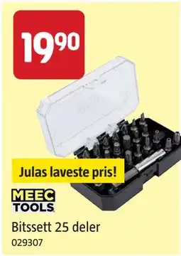 Jula Bitssett 25 deler tilbud